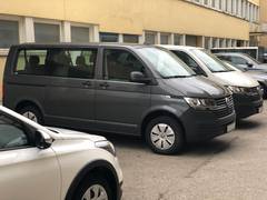 Автомобиль Volkswagen Transporter T6 (9 мест) для аренды в аэропорту Ниццы